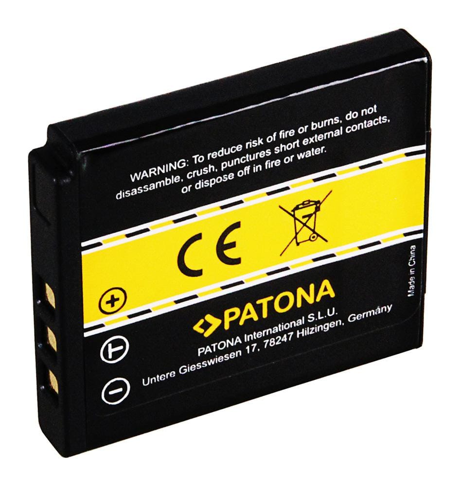 PATONA Batteria per Fuji FinePix F50fd, FinePix 100fd, Fuji NP50 PATONA Batteria per Fuji FinePix F50fd, FinePix 100fd, Fuji NP50