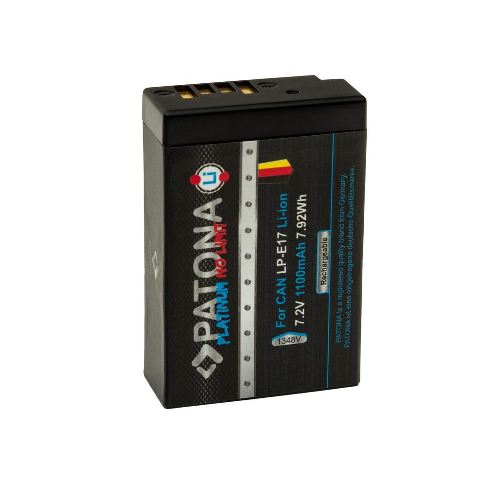 PATONA Platinum Bateria para Canon LP-E17 EOS 200D 750D 760D 8000D Kiss X8i Rebel