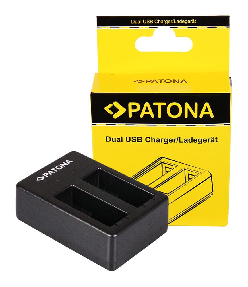 PATONA Dual Fast Charger for GoPro Hero 5-8 PATONA Dual Fast Charger for GoPro Hero 5-8
