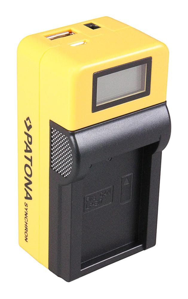 PATONA Synchron Ładowarka USB dla Canon LP-E17 EOS 750D 760D 8000D z wyświetlaczem LCD PATONA Synchron Ładowarka USB dla Canon LP-E17 EOS 750D 760D 8000D z wyświetlaczem LCD