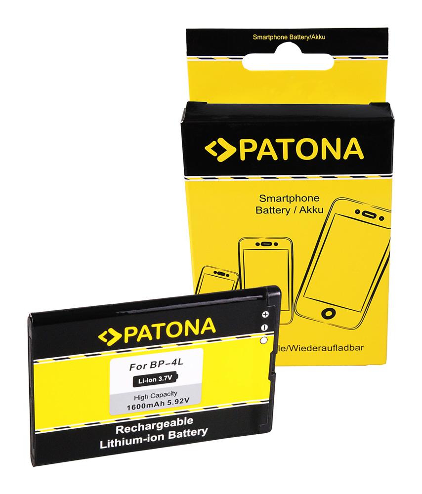 PATONA Battery for Nokia BP-4L BP-4C 6650 E6-00 E52 E61i E63 E71 E72 E90
