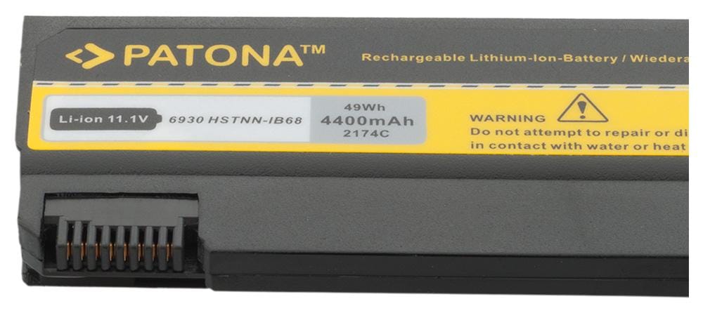 Bateria PATONA para HP Compaq 458640-542 463310-132 463310-141 6530b Bateria PATONA para HP Compaq 458640-542 463310-132 463310-141 6530b
