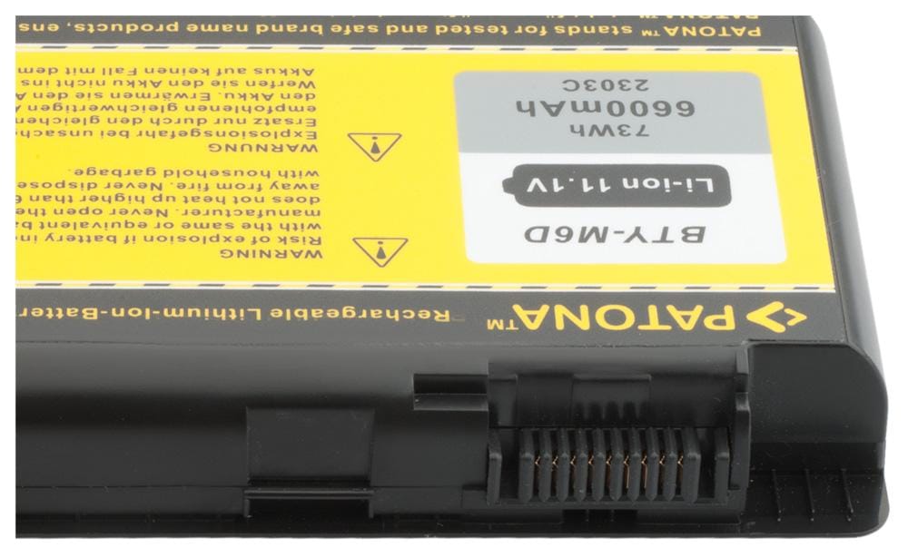 PATONA Battery for BTY-M6D Medion MD76254 MD77480 MD97623 MD97624 MD97625 PATONA Battery for BTY-M6D Medion MD76254 MD77480 MD97623 MD97624 MD97625