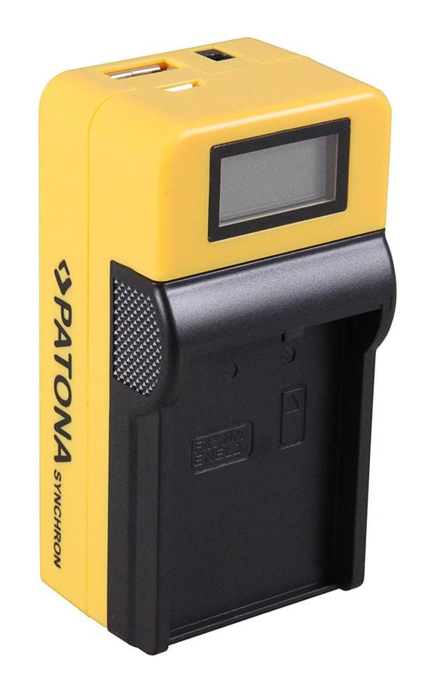 Carregador USB PATONA Synchron para Nikon ENEL2 EN-EL2 com display LCD Carregador USB PATONA Synchron para Nikon ENEL2 EN-EL2 com display LCD