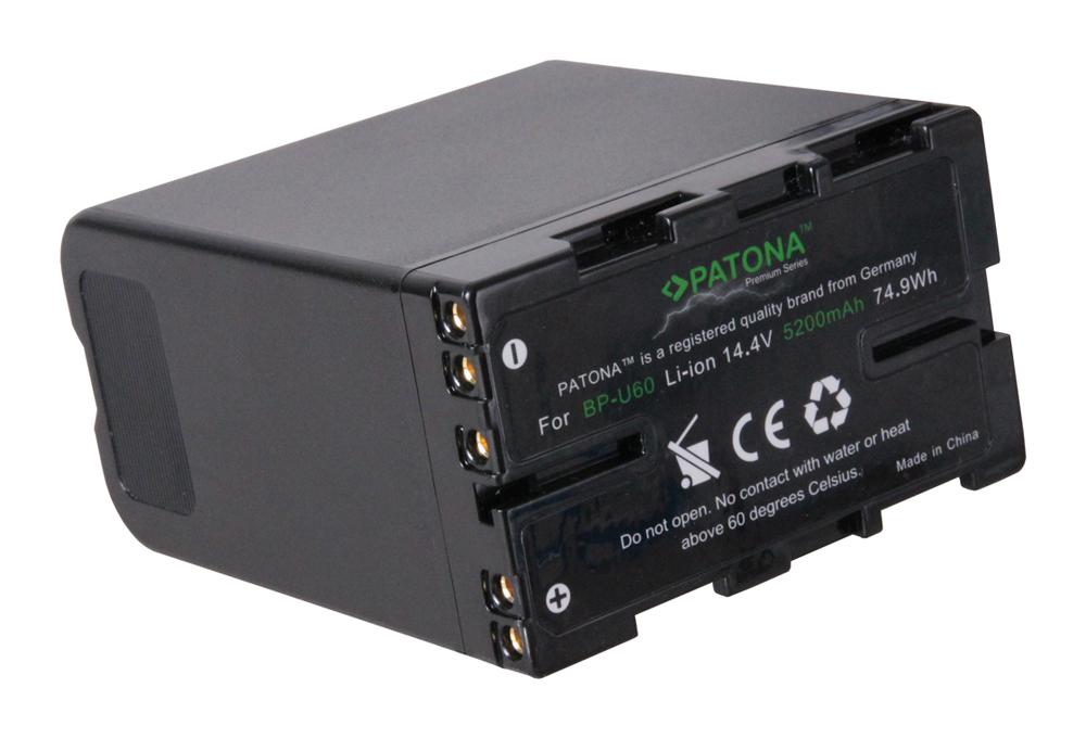 PATONA Bateria Premium do Sony BP-U60 PMW-EX1 EX3 F3 F3K F3L PMW-150