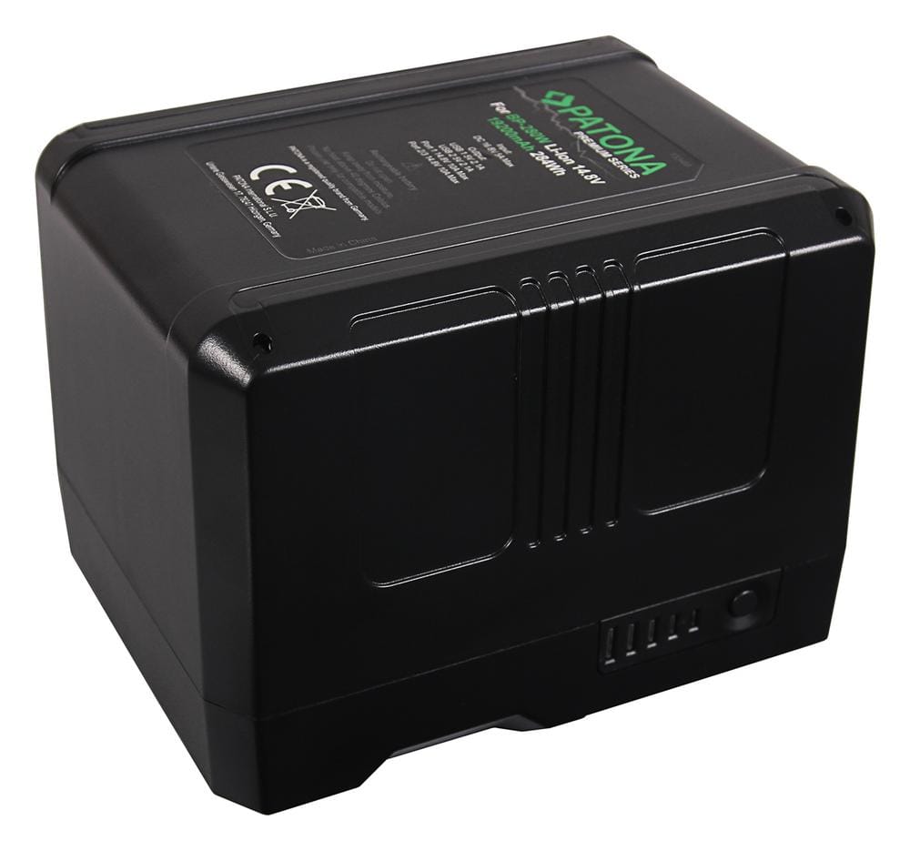 PATONA Premium V‑Mount Battery 284 Wh for Sony BP280W DSR 250P 600P 650P 652P PATONA Premium V‑Mount Battery 284 Wh for Sony BP280W DSR 250P 600P 650P 652P
