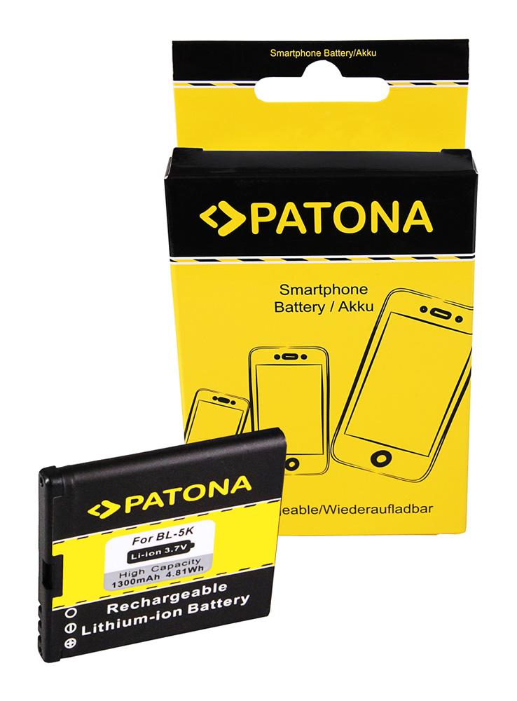 PATONA bateria para Nokia BL-5K 701 C7 C7-00 N85 N86-8MP N86-8MP Oro X7-00 PATONA bateria para Nokia BL-5K 701 C7 C7-00 N85 N86-8MP N86-8MP Oro X7-00