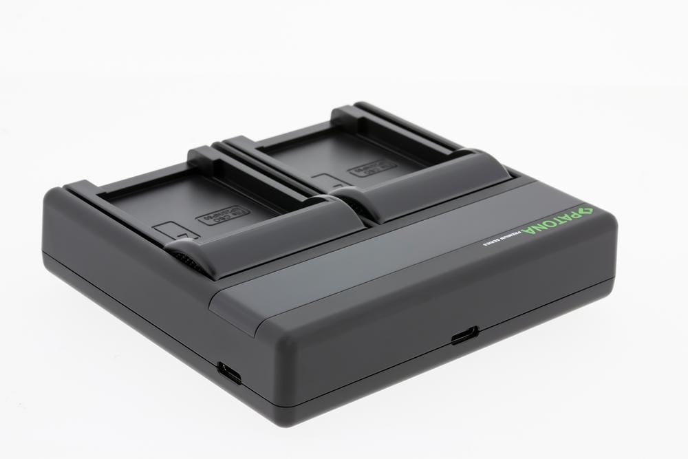 PATONA Premium Dual PD Performance Charger for Casio NP-20 with USB-C Input/Output