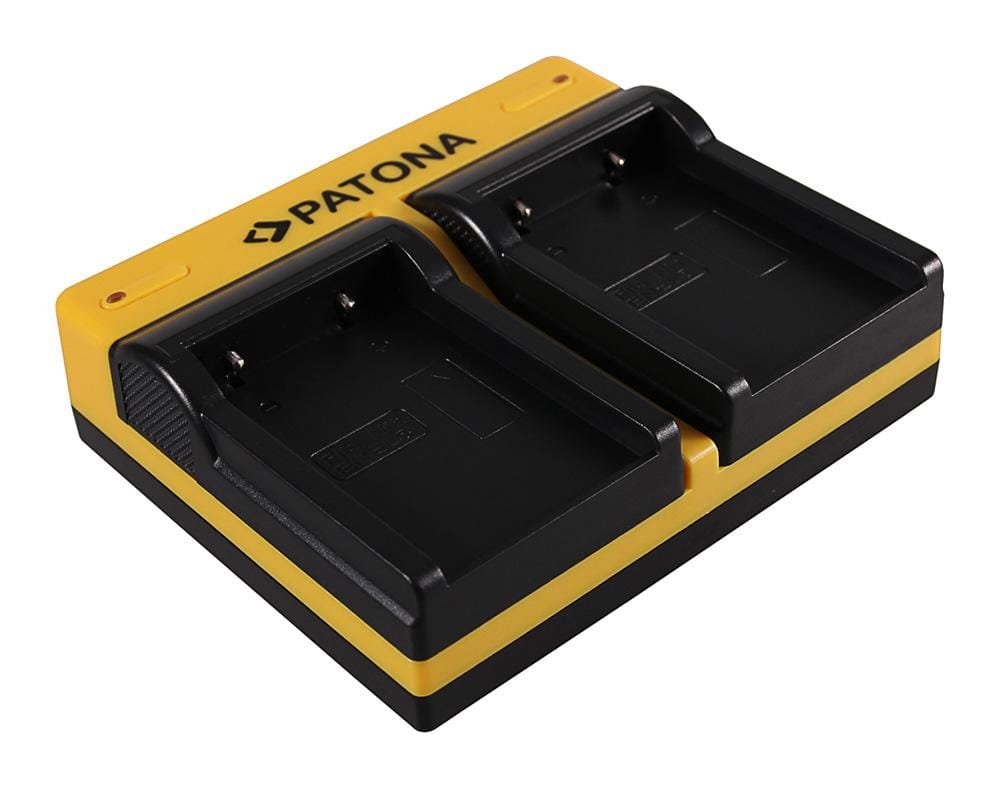 PATONA Dual Charger for Nikon EN-EL5 Coolpix 3700/4200/5200 including Micro-USB