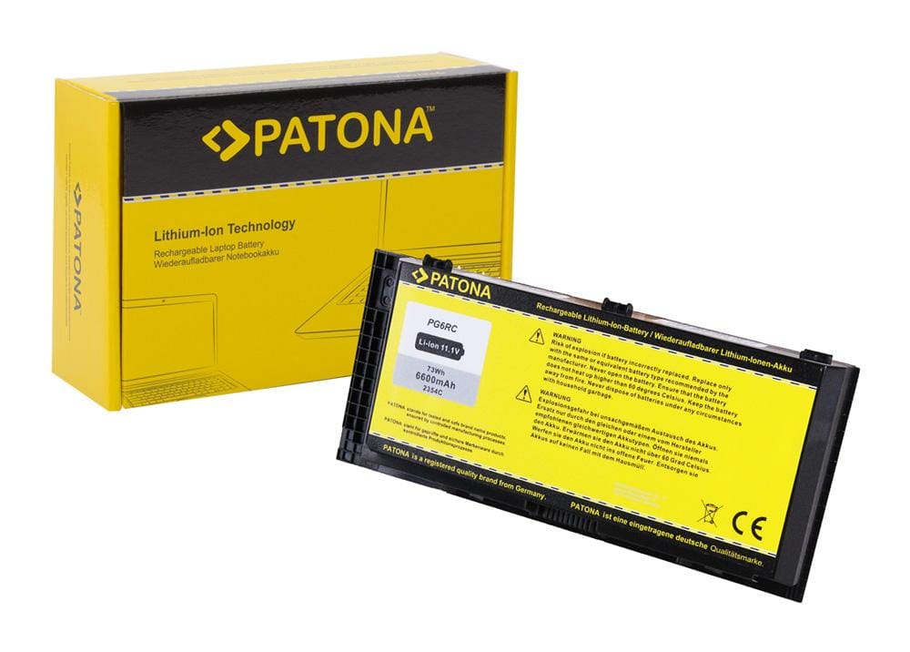 PATONA bateria para Dell Precision M4600 M-4600 M4700 M-4700 M6600 M-6600 PATONA bateria para Dell Precision M4600 M-4600 M4700 M-4700 M6600 M-6600