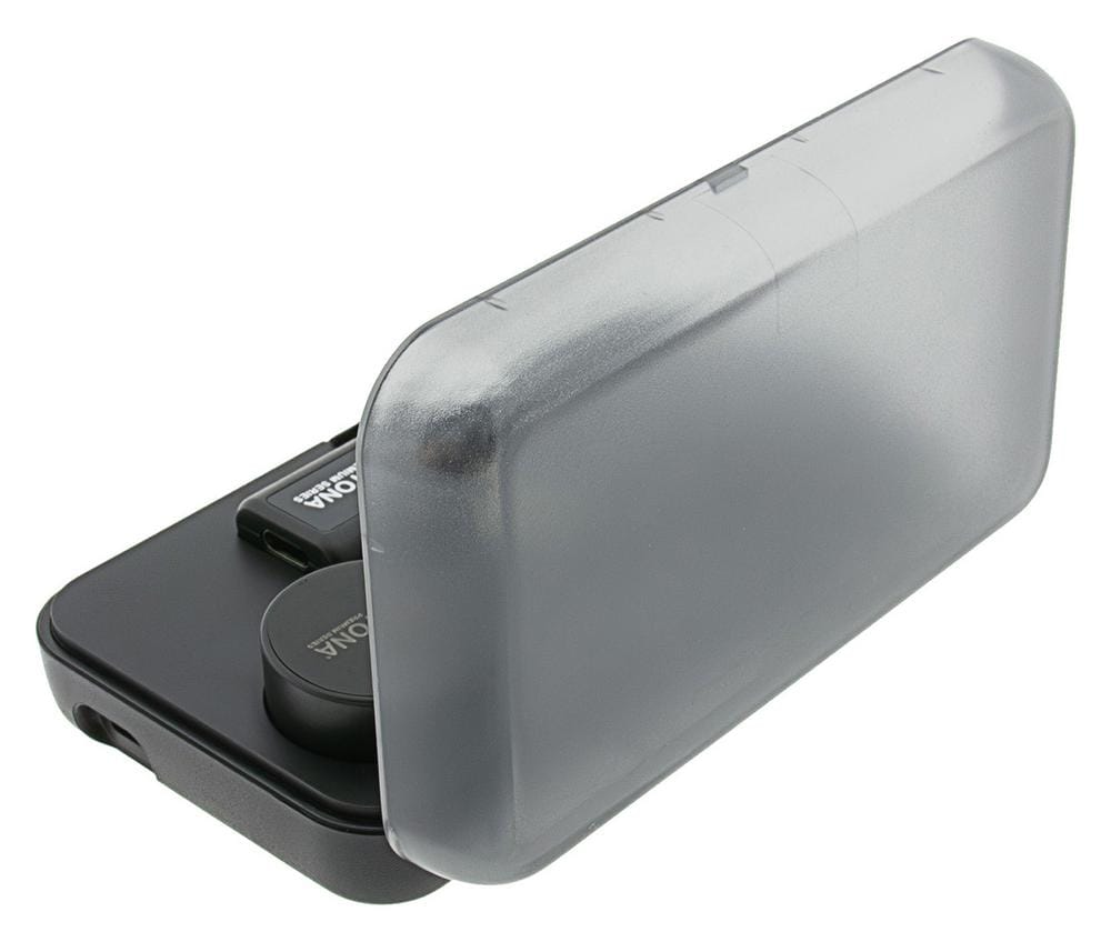 PATONA Premium AI Lavalier Microfono PTS-I91 con Custodia di Ricarica per Smartphone, Fotocamera e Live‑Streaming