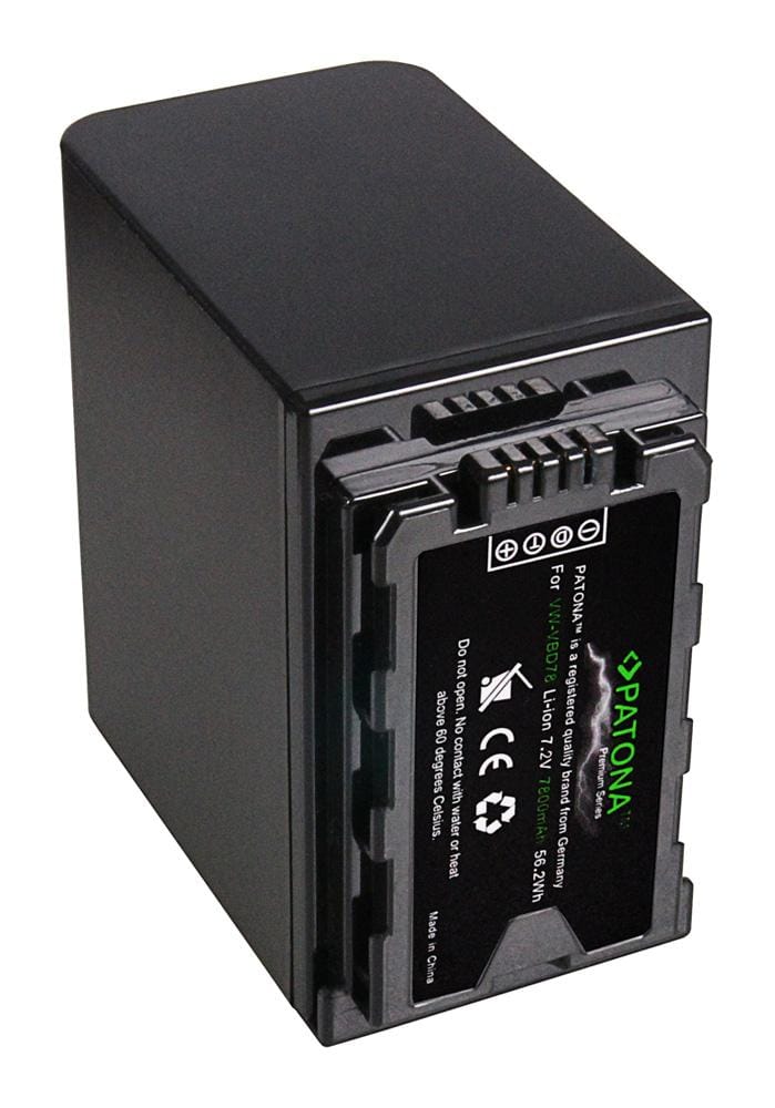 PATONA Batería Premium para Panasonic VW-VBD78 AJ-PX298MC HDC-MDH2GK AJ-HPX270 PATONA Batería Premium para Panasonic VW-VBD78 AJ-PX298MC HDC-MDH2GK AJ-HPX270