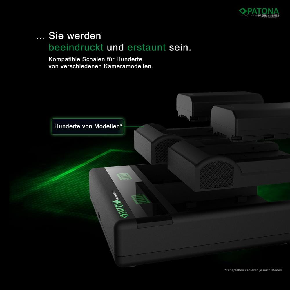 PATONA Premium Dual PD Performance Charger for Nikon EN-EL11 with USB-C input/output