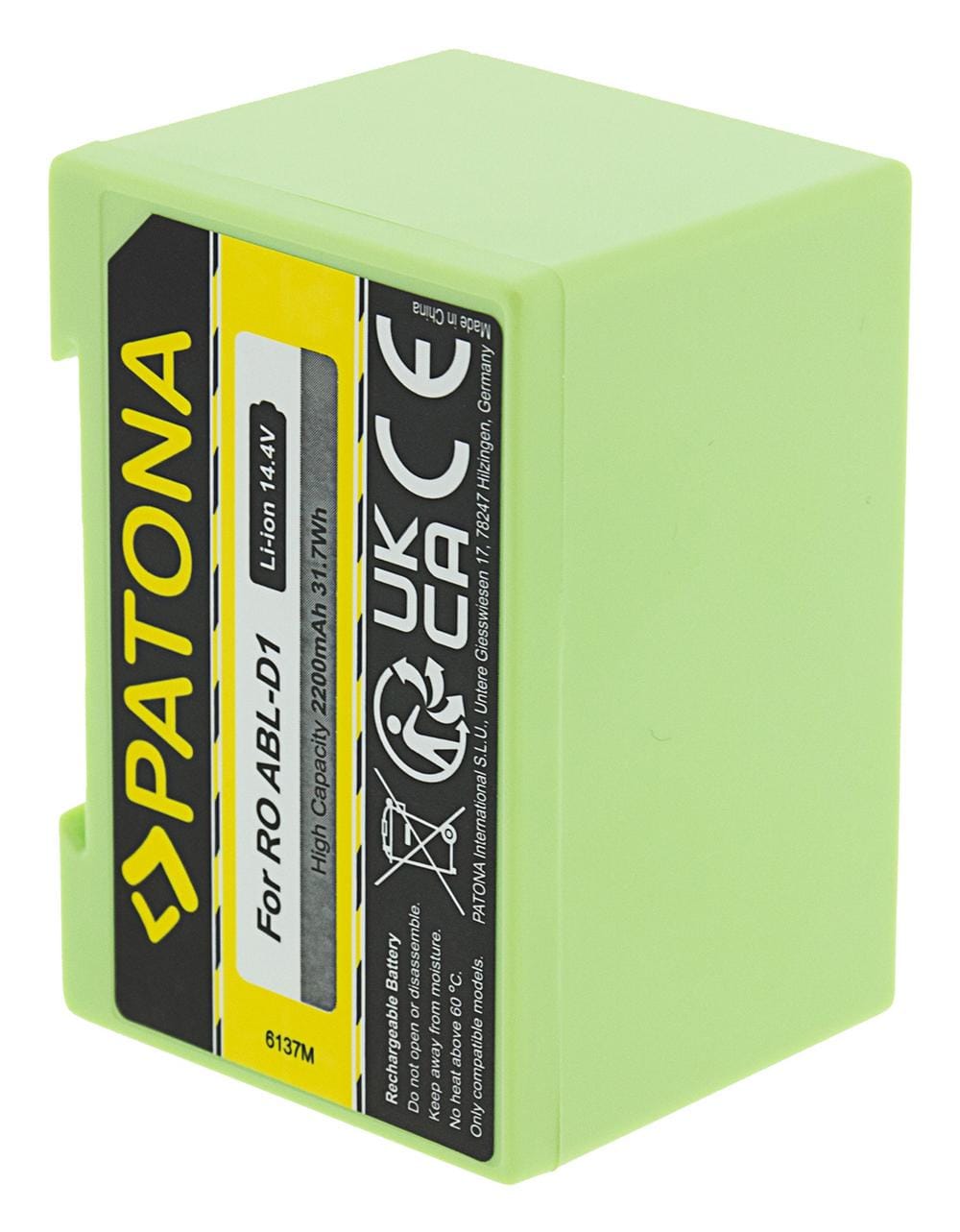 PATONA Batería 2200mAh para iRobot e5 e6 i3 i3+ i4 i4+ i7 i7+ Serie ABL-D1 4624864