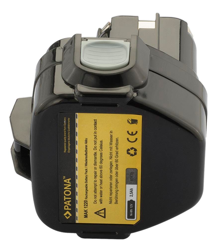 PATONA Batterie pour outils Makita 12 Volt 2500 mAh Ni-MH PATONA Batterie pour outils Makita 12 Volt 2500 mAh Ni-MH