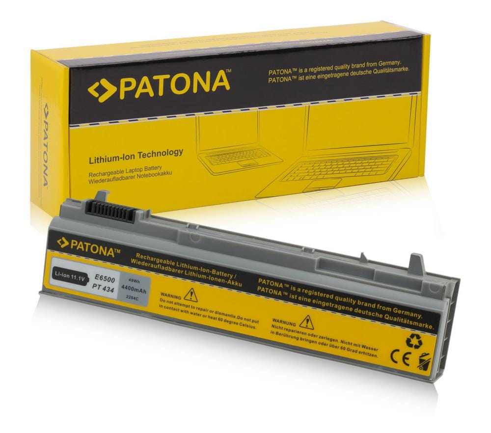 PATONA bateria para Dell Latitude E6400 E6410 E6500 E6510 4400mAh