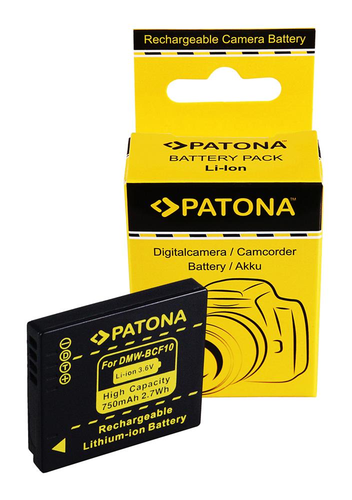 Patona bateria para Panasonic DMC-FT1 FS7 FS25 FX40 FX550 Patona bateria para Panasonic DMC-FT1 FS7 FS25 FX40 FX550