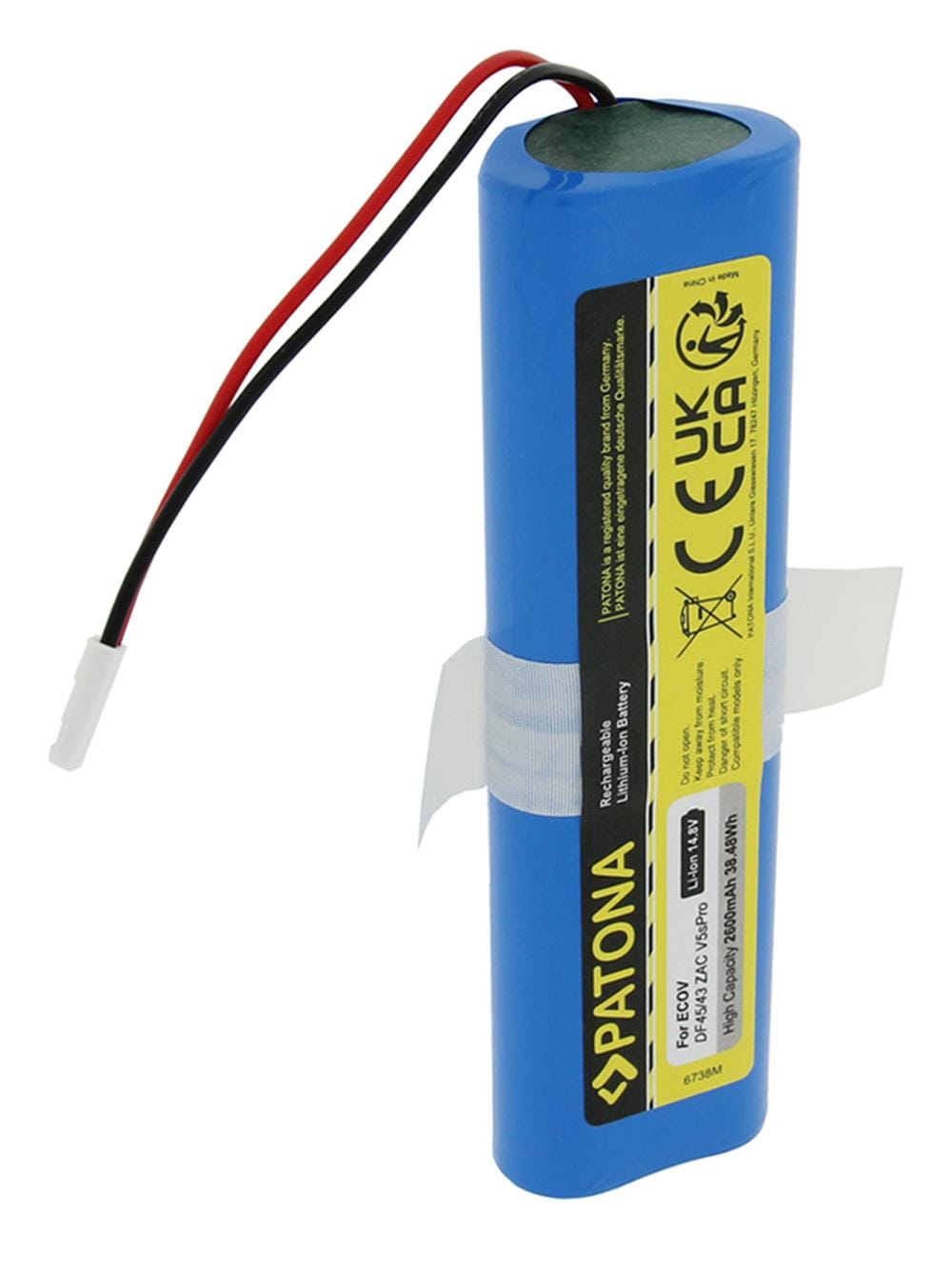 Batterie PATONA pour Ecovacs Deebot DF45/43 Ilife V50 V5s Pro V8s X750 ZACO V3 V40 V5x Batterie PATONA pour Ecovacs Deebot DF45/43 Ilife V50 V5s Pro V8s X750 ZACO V3 V40 V5x