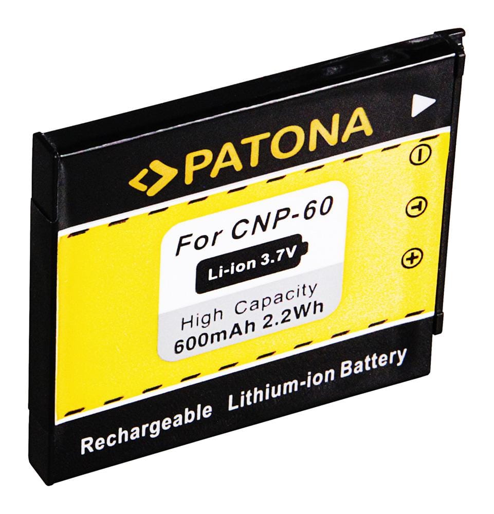 PATONA batteria per Casio NP-60 NP60 EXILIM EX-S10 EX-Z80 EX-Z9 EXS-10