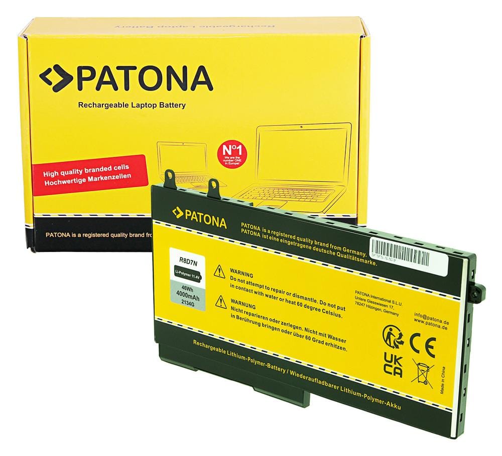 PATONA Battery for Dell Latitude 5400 E5400 5410 E5410 5500 Precision 3540 1V1XF R8D7N PATONA Battery for Dell Latitude 5400 E5400 5410 E5410 5500 Precision 3540 1V1XF R8D7N