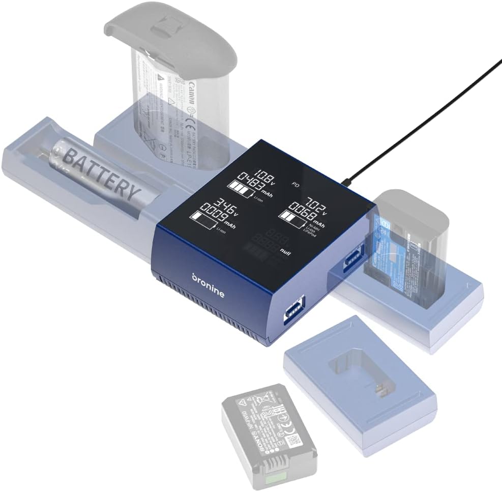 Ładowarka podstawowa Bronine 2-portowa Ładowarka podstawowa Bronine 2-portowa