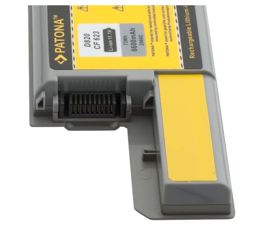 PATONA Battery for Dell Latitude D531 D820 D830 M4300 M65 6600mAh