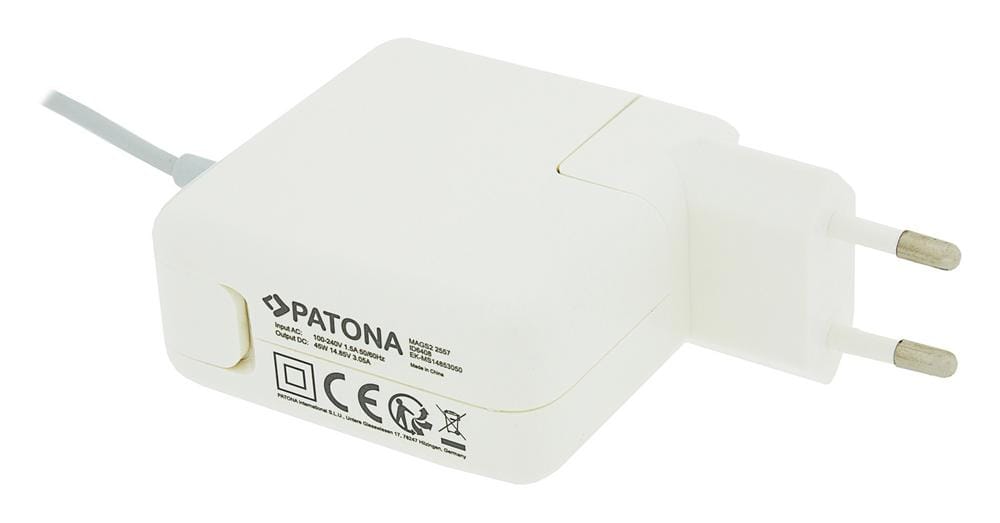 PATONA 45W Caricatore MagSafe 2 per Apple MacBook Air A1436 MD592Z/A