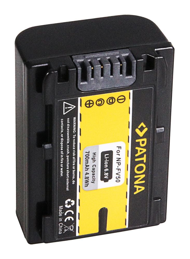 PATONA Batteria per Sony HDR-CX110 HDR-CX170 NP-FV30 NP-FV50 NP-FV100
