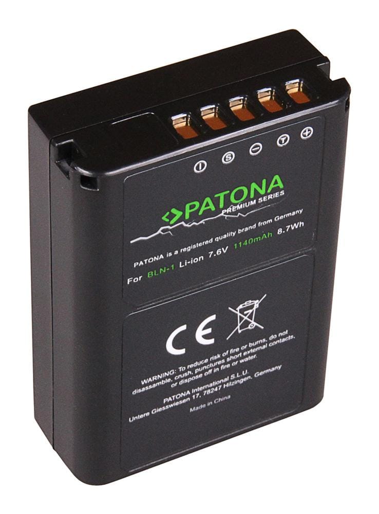 PATONA Premium Batteria per Olympus OM-D OMD E-M5 Stylus XZ-2 Pen E-P5 E-M1 PS-BLN1 PATONA Premium Batteria per Olympus OM-D OMD E-M5 Stylus XZ-2 Pen E-P5 E-M1 PS-BLN1