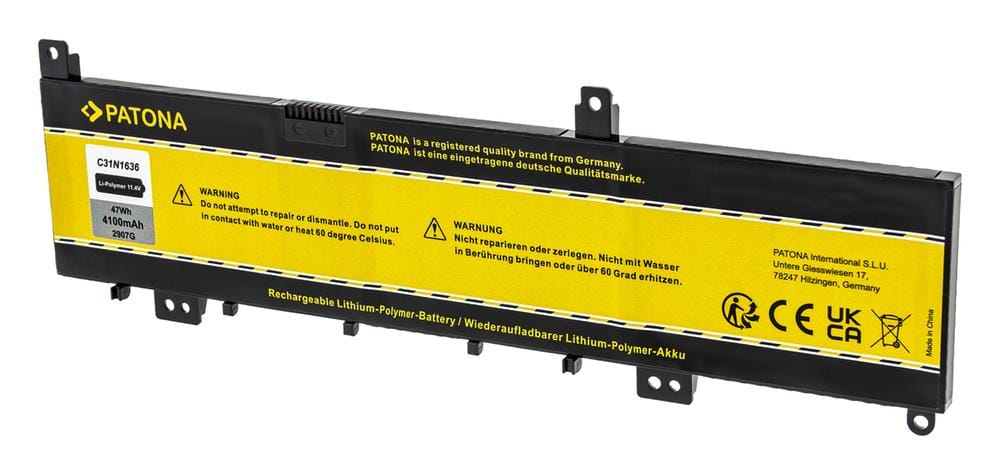 PATONA Laptop Battery for Asus N580VN (C31N1636) PATONA Laptop Battery for Asus N580VN (C31N1636)