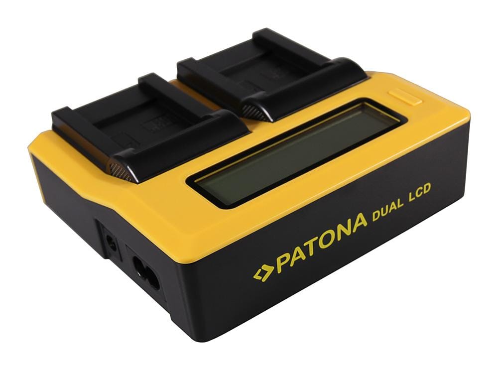 PATONA Cargador Dual LCD USB para Samsung BP-70A ST60 ST61 ST70 ST71 con pantalla LCD