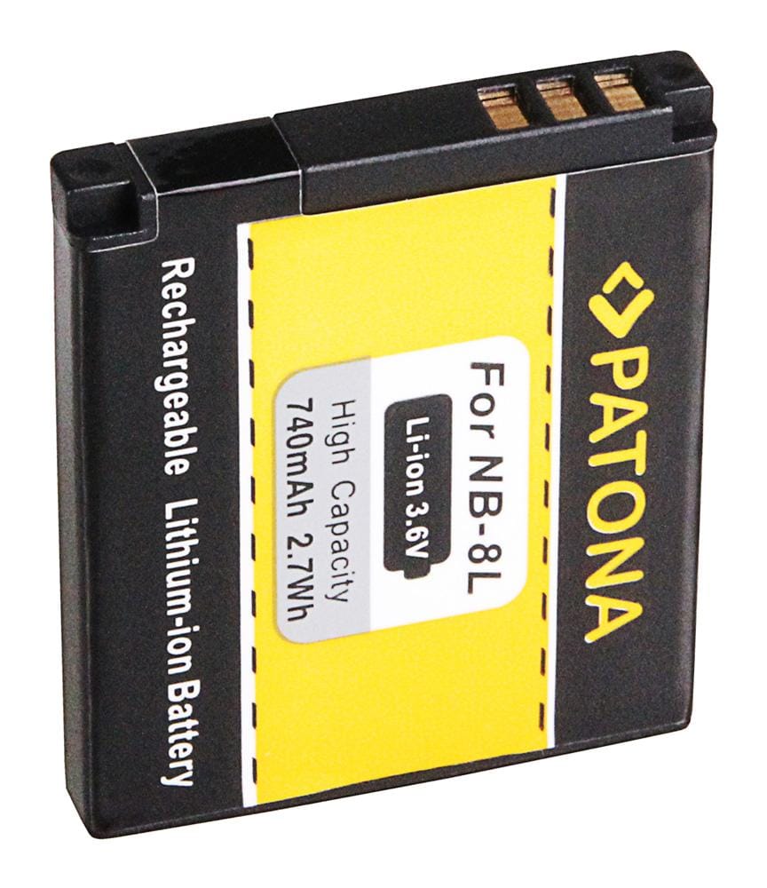 PATONA Batteria per Canon NB-8L Canon Powershot A2200 A3000 IS A3000IS PATONA Batteria per Canon NB-8L Canon Powershot A2200 A3000 IS A3000IS