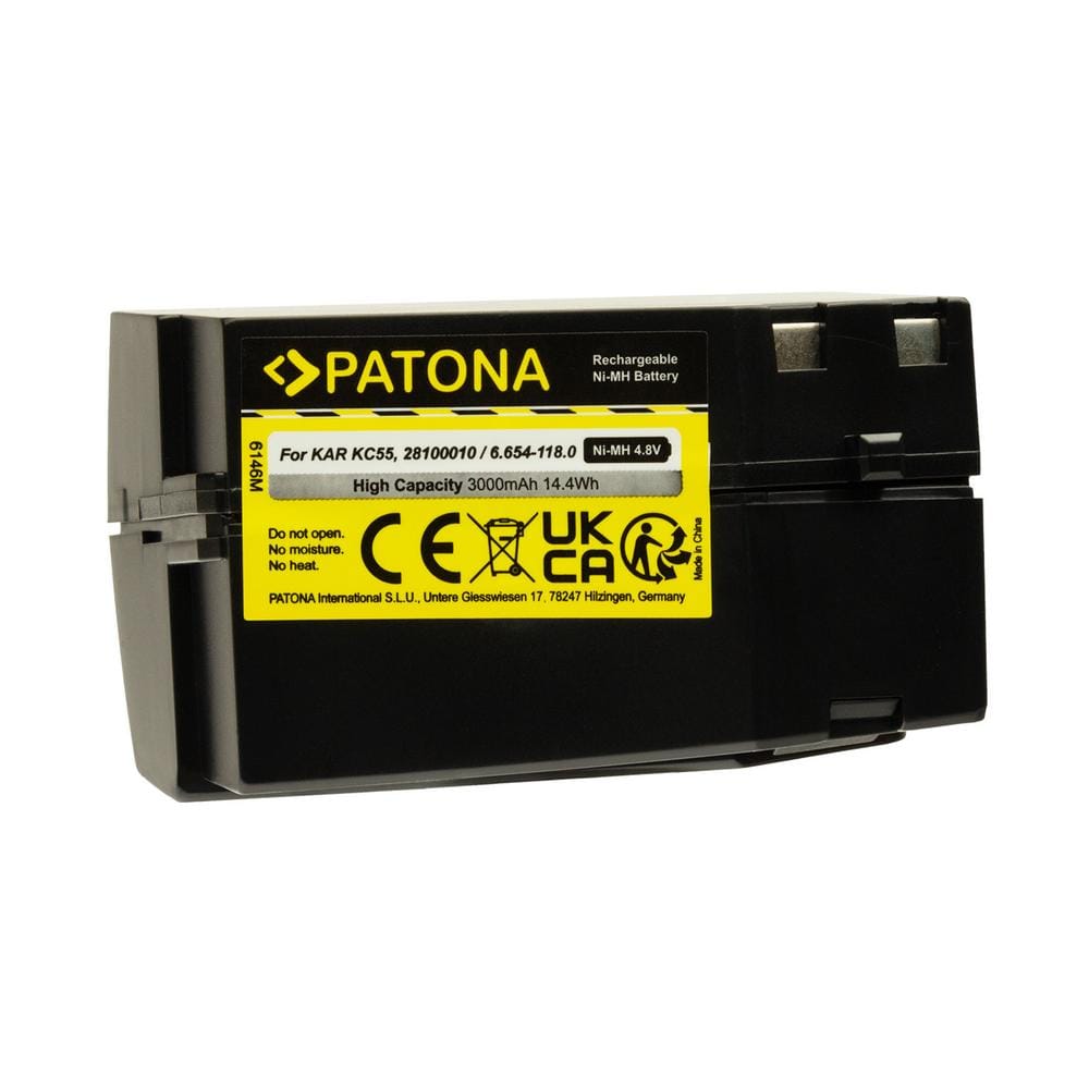 PATONA Batterie pour Kärcher KC55 K55 Pet K65 Plus KB 5