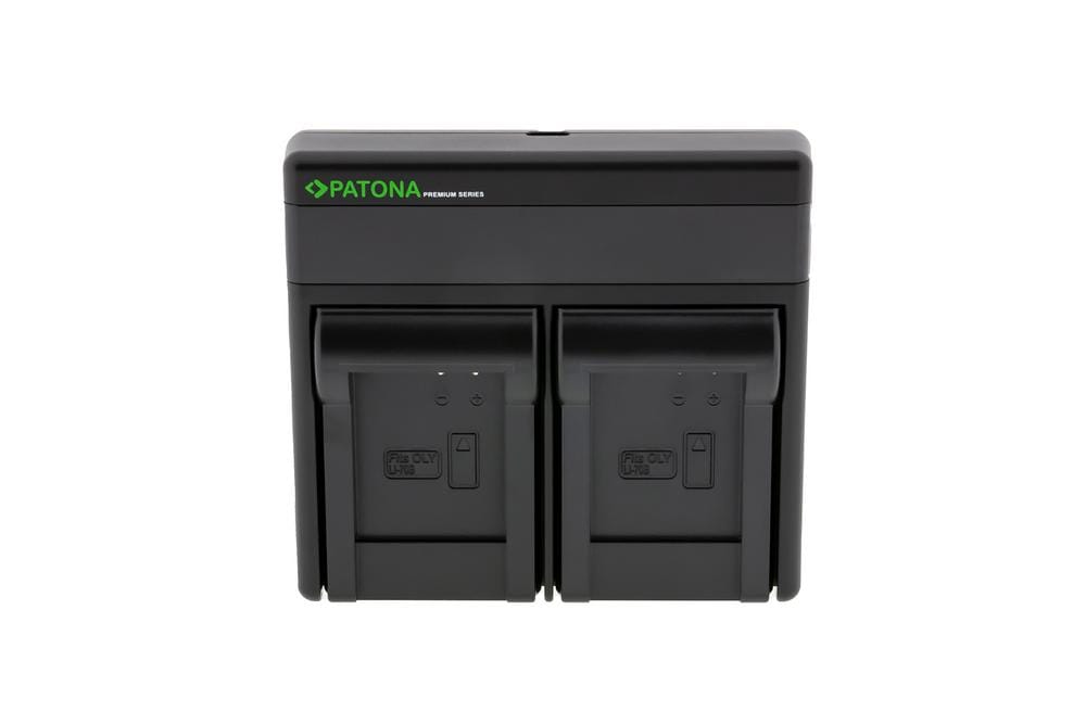 PATONA Premium Dual PD Performance Charger for Olympus LI70B with USB‑C Input/Output PATONA Premium Dual PD Performance Charger for Olympus LI70B with USB‑C Input/Output