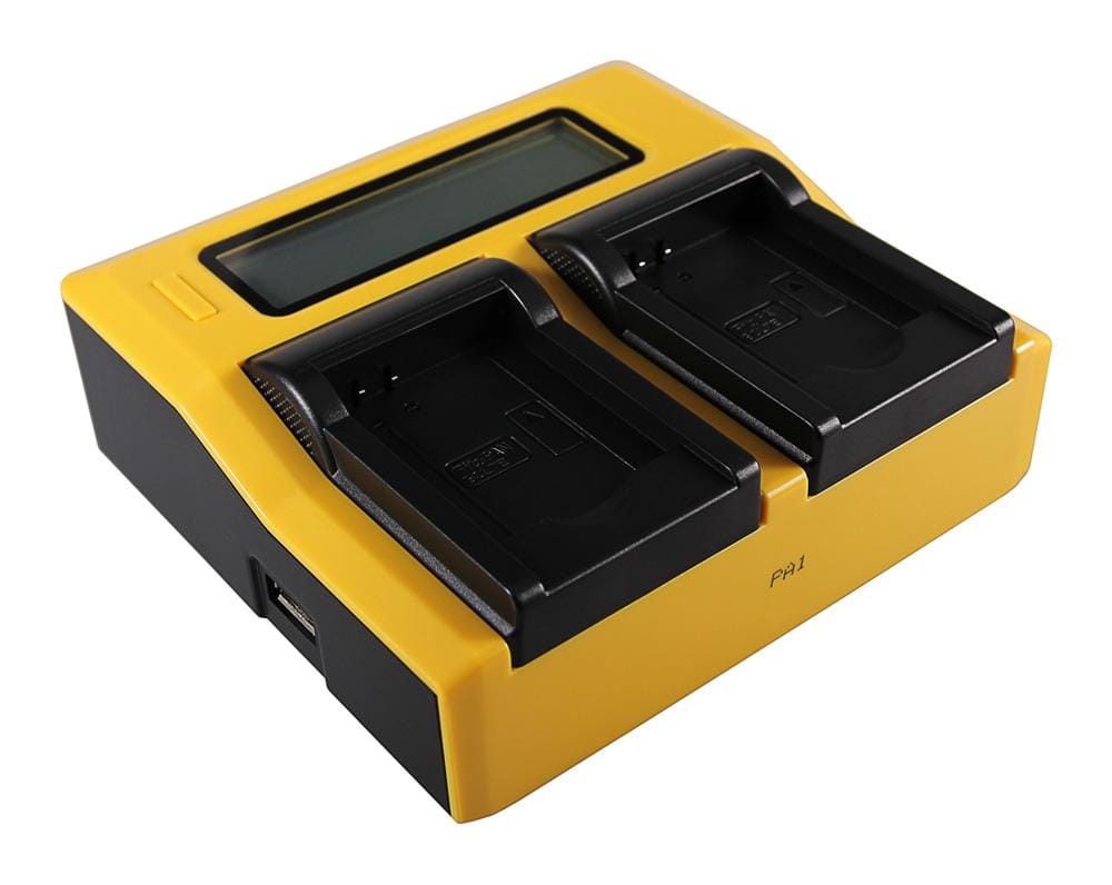 Carregador Dual LCD USB PATONA para Panasonic DMW-BCL7 Lumix F5 FH50 FS50 SZ3 SZ9 XS1 Carregador Dual LCD USB PATONA para Panasonic DMW-BCL7 Lumix F5 FH50 FS50 SZ3 SZ9 XS1