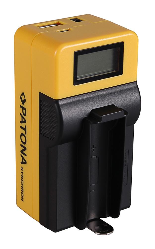 PATONA Synchron Caricabatterie USB per cella 18650 ICR18650-26F INR18650F1L NCR18650B US18650VTC5 US18650V PATONA Synchron Caricabatterie USB per cella 18650 ICR18650-26F INR18650F1L NCR18650B US18650VTC5 US18650V