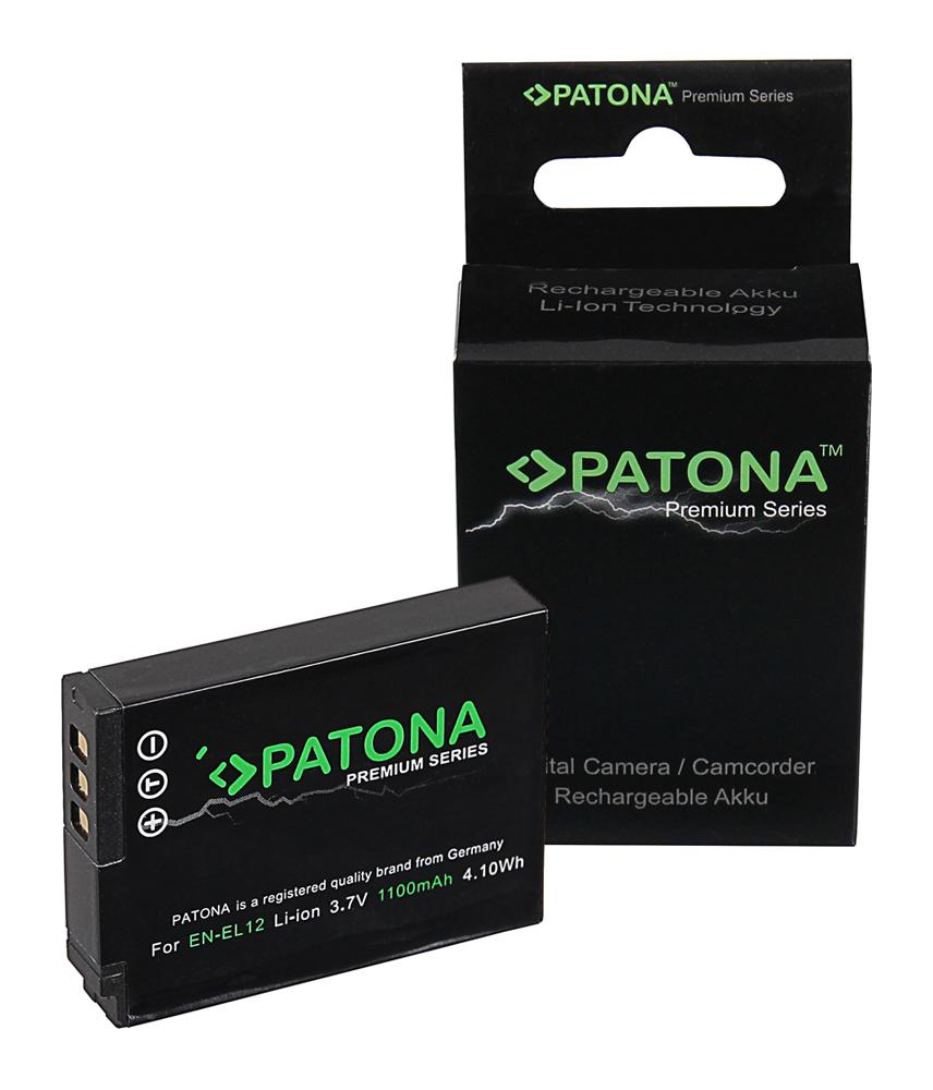 PATONA Premium Battery for Nikon EN-EL12 CoolPix AW100 AW110 P300 P310 P330 PATONA Premium Battery for Nikon EN-EL12 CoolPix AW100 AW110 P300 P310 P330