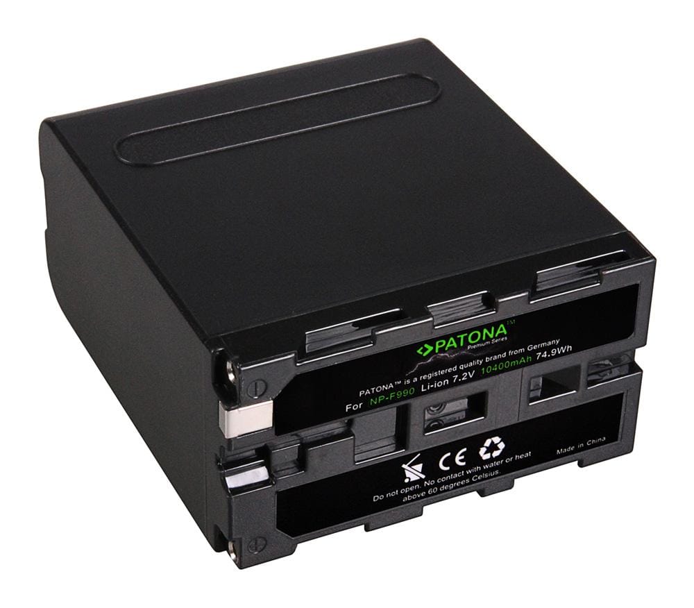 PATONA Premium Batería para Sony NP-F990 HVR-Z1C HVR-V1C FX7E NEX-FS100 PATONA Premium Batería para Sony NP-F990 HVR-Z1C HVR-V1C FX7E NEX-FS100