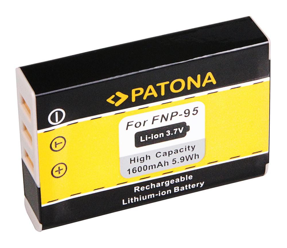Batterie PATONA pour Fuji-Film Finepix F30 F31 F31fd Real 3D W1 Fuji NP-95