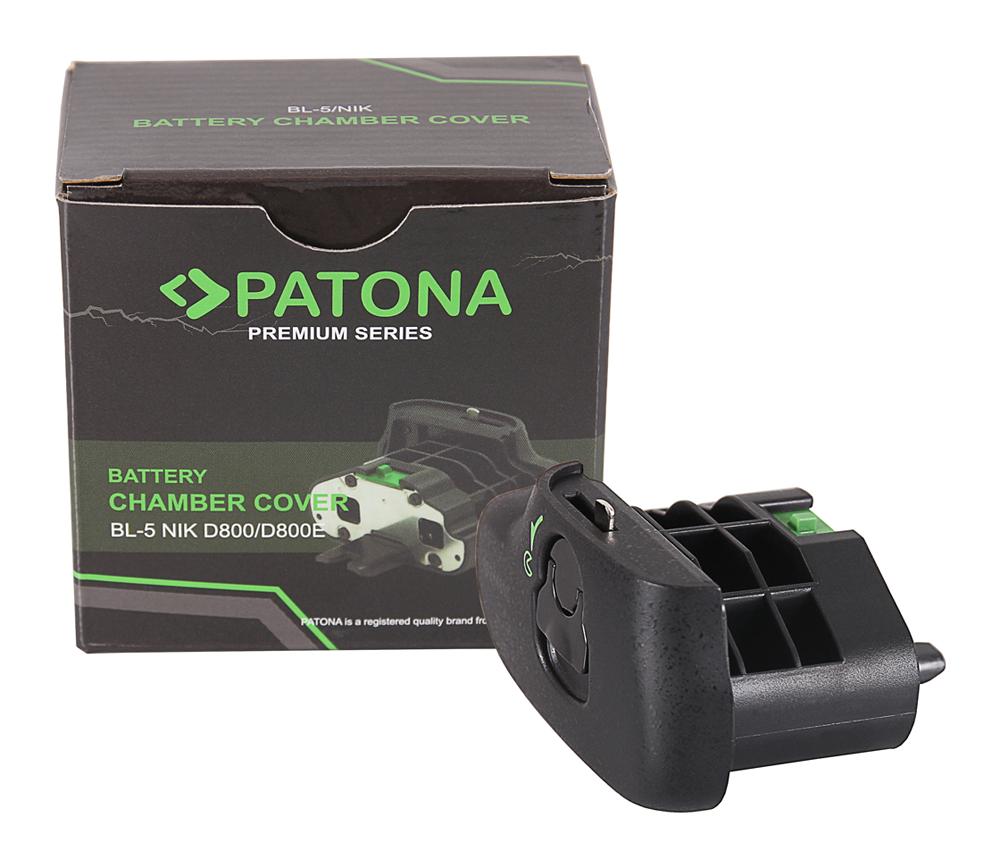 PATONA Premium Battery Compartment Cover BL-5 for Nikon D800/D800E EN-EL18 in Battery Grip MB-D12/MB-D18