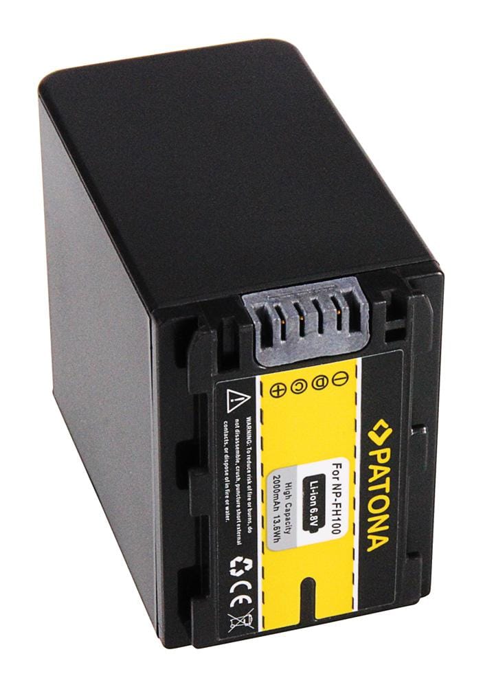 PATONA Batteria per Sony NP-FH100 NP-FP30 NP-FP50 NP-FP51 NP-FP60 NP-FP61