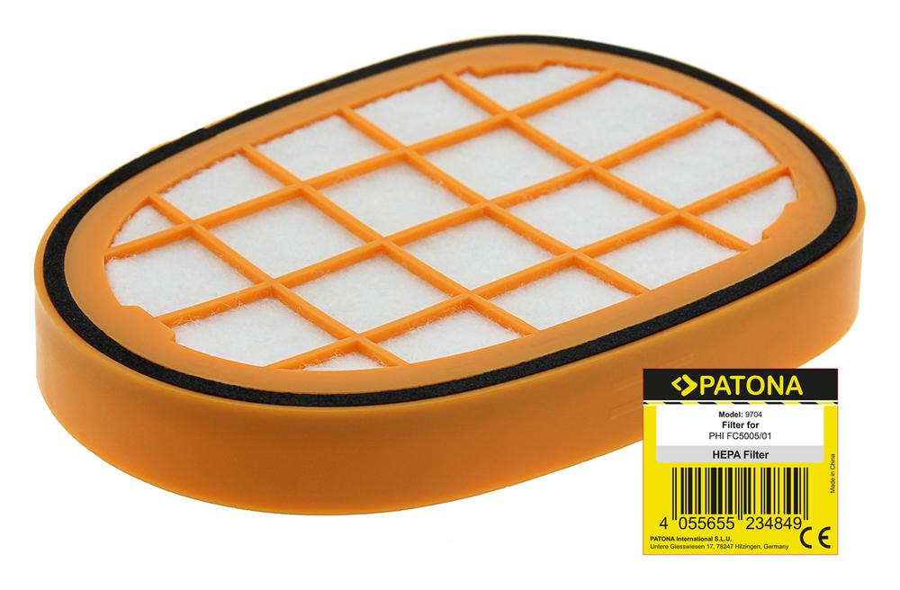 Système de filtre Hepa PATONA pour Philips FC5005 01 SpeedPro Max 7000/8000