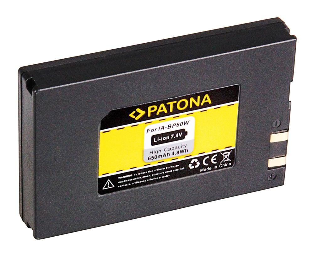 PATONA bateria para Samsung BP80W IA-BP80W SC-D385SC VP-D381 VP-DX100 PATONA bateria para Samsung BP80W IA-BP80W SC-D385SC VP-D381 VP-DX100