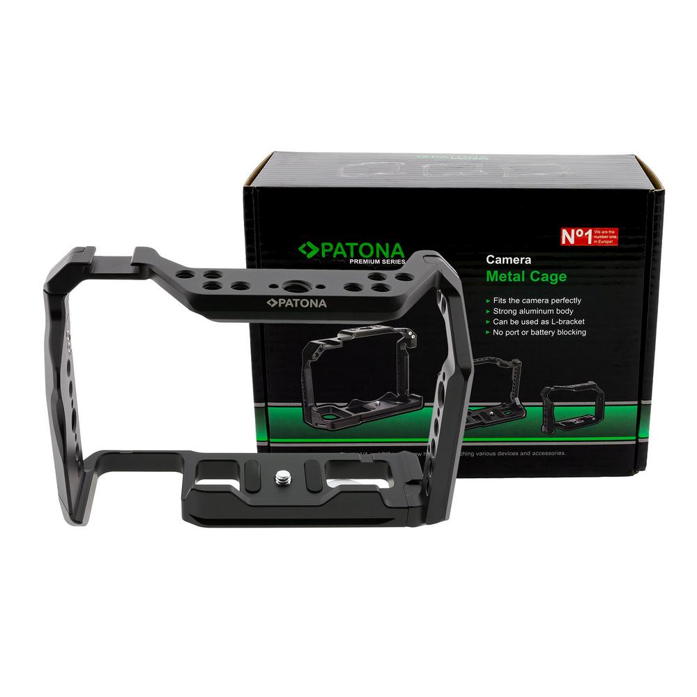 PATONA Jaula Premium para Câmera Sony A7R Mark V Black