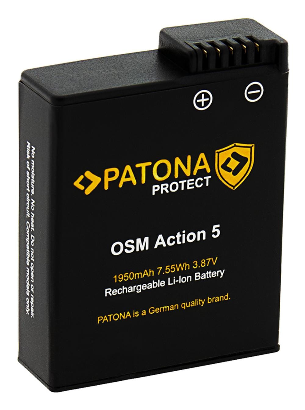 PATONA PROTECT bateria para DJI Osmo Action 3 4 5 e DJI Osmo 360 PATONA PROTECT bateria para DJI Osmo Action 3 4 5 e DJI Osmo 360
