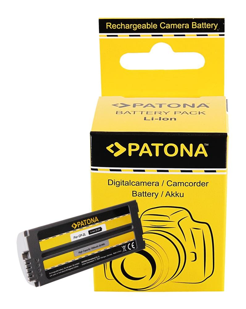 PATONA batería para Canon CP-2L NB-CP2LI NB-CP1L NB-CP2L NB-2CPL NB-CS-CP2L
