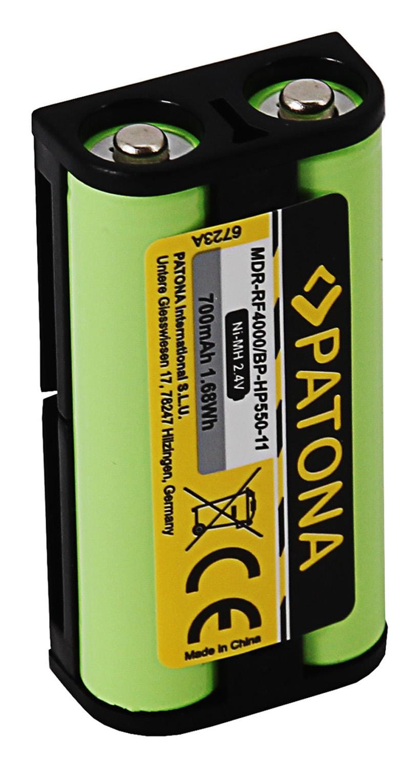 PATONA Batterie pour Sony MDR-RF4000 BP-HP550-11 Medion MDR-PF970RK PATONA Batterie pour Sony MDR-RF4000 BP-HP550-11 Medion MDR-PF970RK
