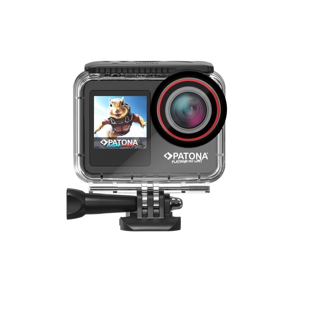BIG SET PATONA Action Cam Life SL5 6K 90fps 64MP EIS 170° 7G Baterie Ładowarka Dual 64GB Karta Akcesoria BIG SET PATONA Action Cam Life SL5 6K 90fps 64MP EIS 170° 7G Baterie Ładowarka Dual 64GB Karta Akcesoria