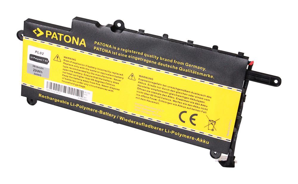 PATONA bateria para HP PL02 Pavilion 11 11 X360 11-n000snx 11-n010dx 11-N014TU 21 PATONA bateria para HP PL02 Pavilion 11 11 X360 11-n000snx 11-n010dx 11-N014TU 21