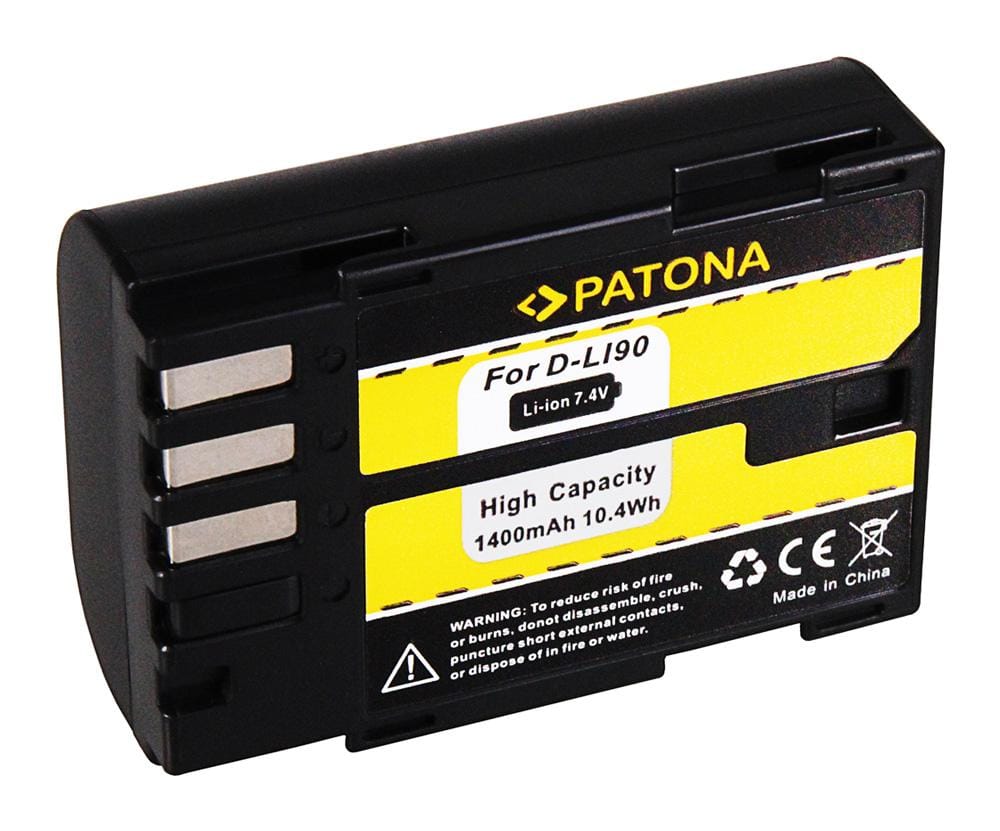 PATONA bateria para Pentax D Li90 D-Li90 K-01 K-5 K-5 II K-5 IIs K645D